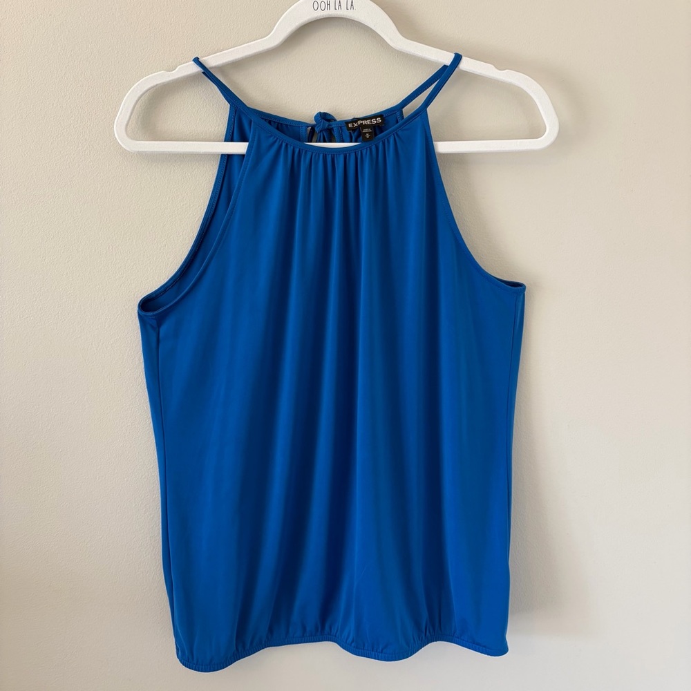 Express Women's Vibrant Blue Tank Size Medium